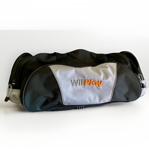 Vintage Nintendo Wii Play Full Size Promo Duffel Bag - Picture 1 of 4